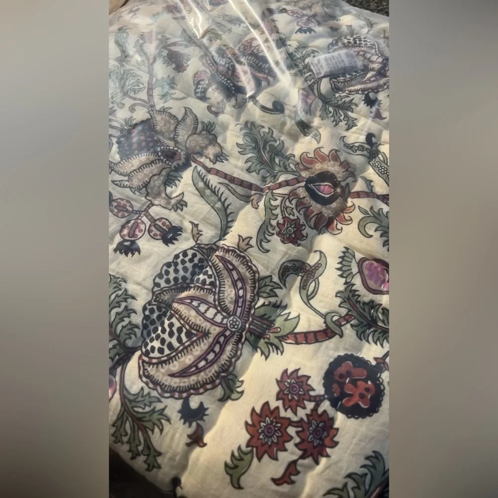 🤩🤩2PCS NWT Roller Rabbit Amanda Queen Size Quilt Sage 100% Cotton (MSRP $420)